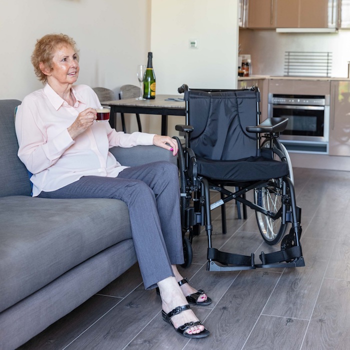 Cadeira de rodas manual Invacare Action3 NG Hemi